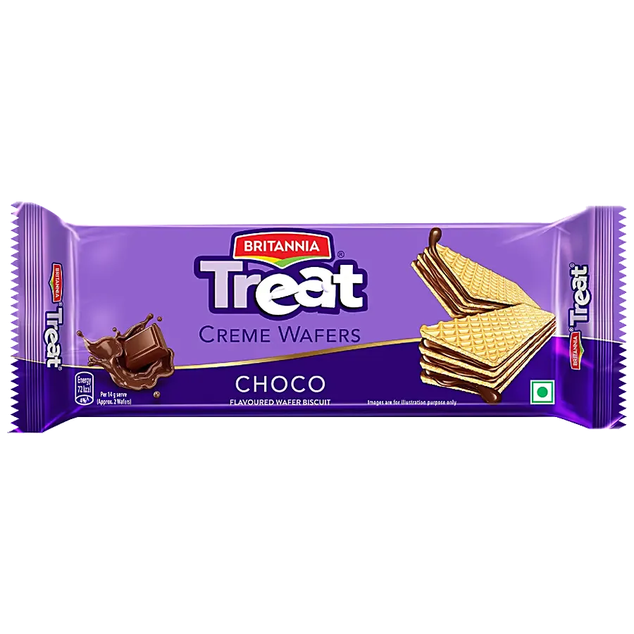 Britannia Treats Wafers Choco 150G 
