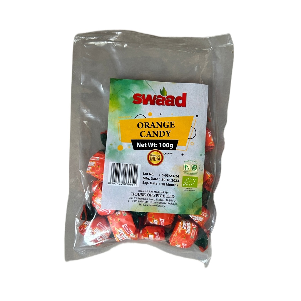 Swaad Orange Candy 100G