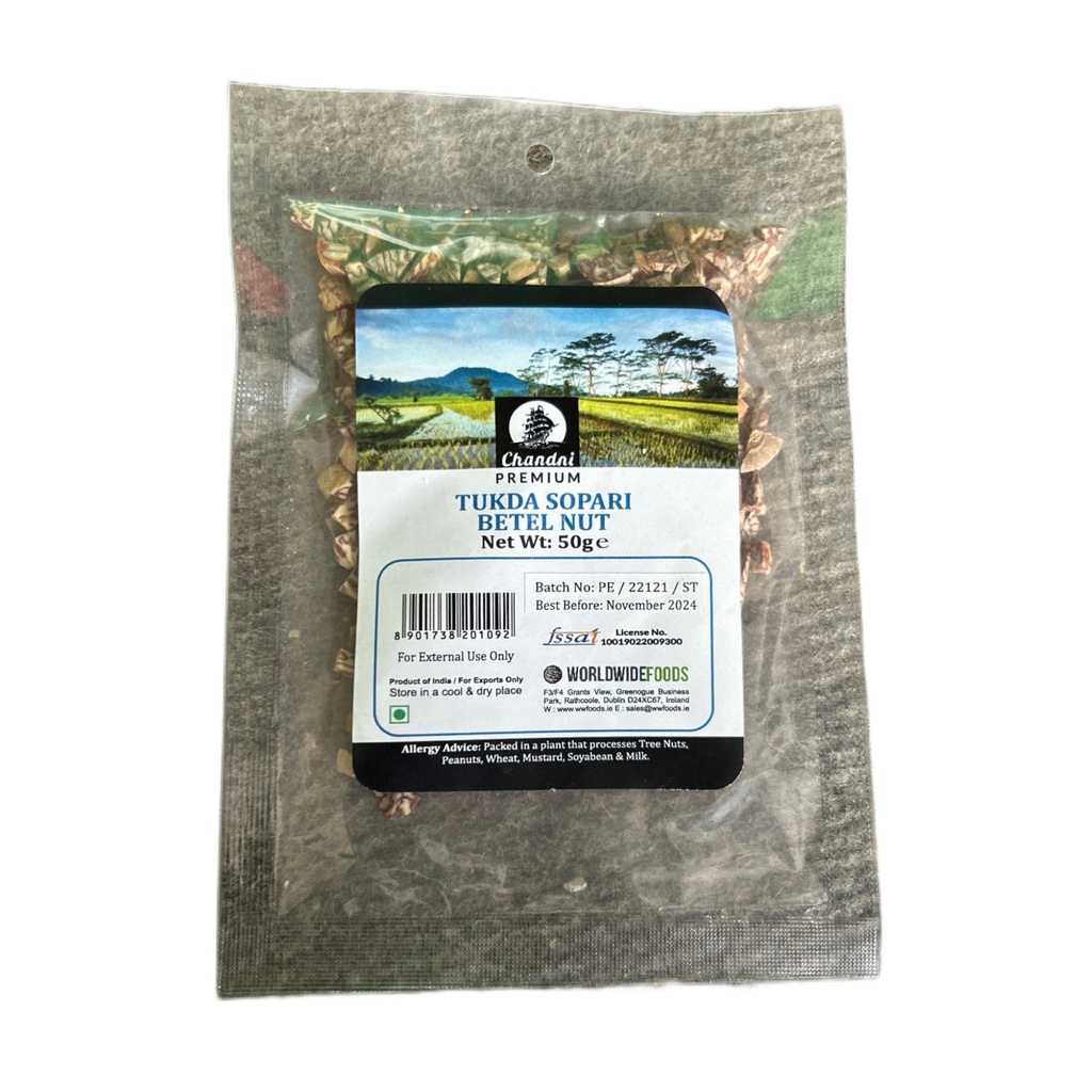 Chandni Supari Tukda Betel Nut 50G