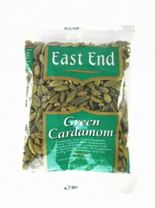 East End Green Whole Cardamom 100G