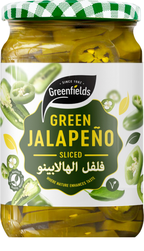 Greenfields Green Jalapeno Sliced 720g