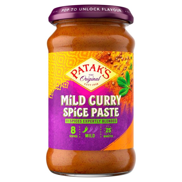Patak Curry Paste Mild 283G
