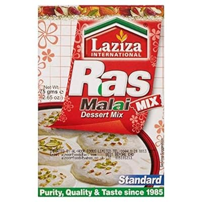 Laziza Rasmalai Desert Mix Standard 75G