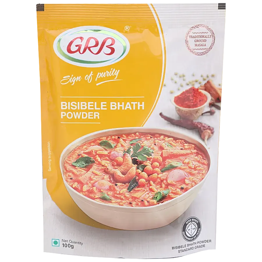 GRB Bisibele Bhath Powder 100G