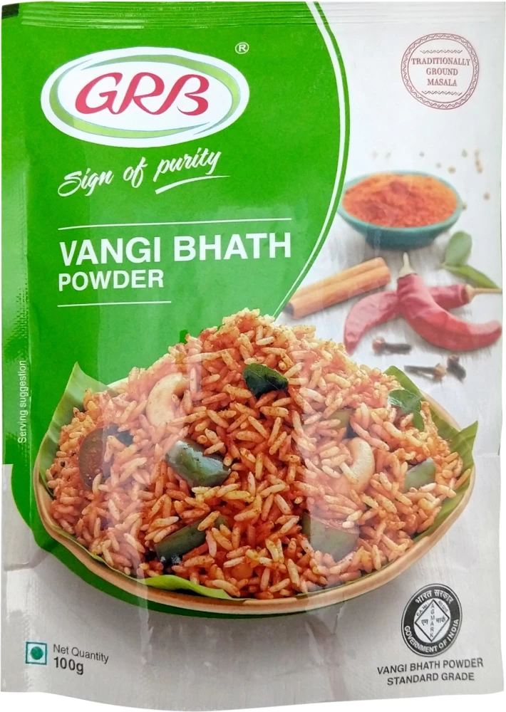 GRB Vangi Bhath Powder 100G