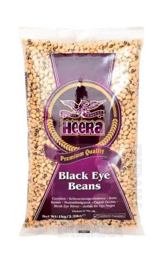 Heera Black Eye Beans 1Kg