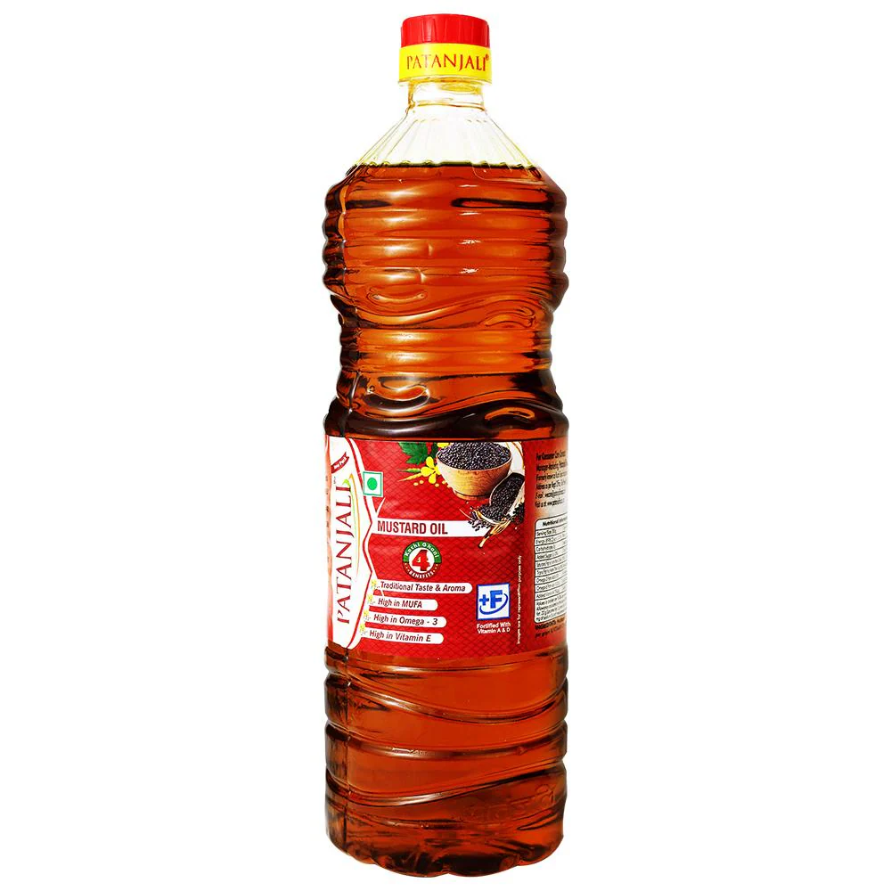 Patanjali Kachi Ghani Mustard oil 1L