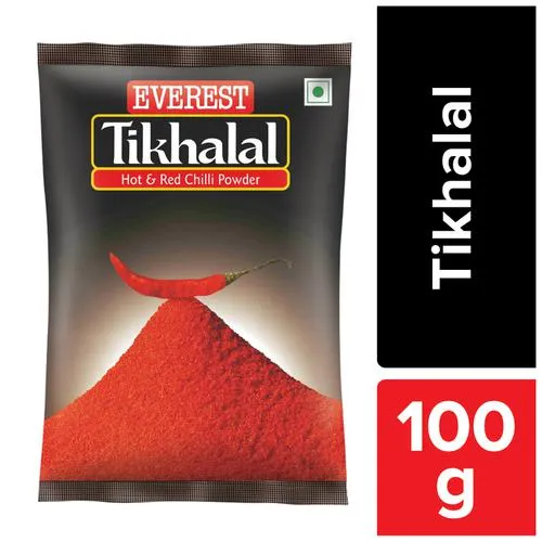 Everest Tikhalal Hot & Red Chilli Powder 100G