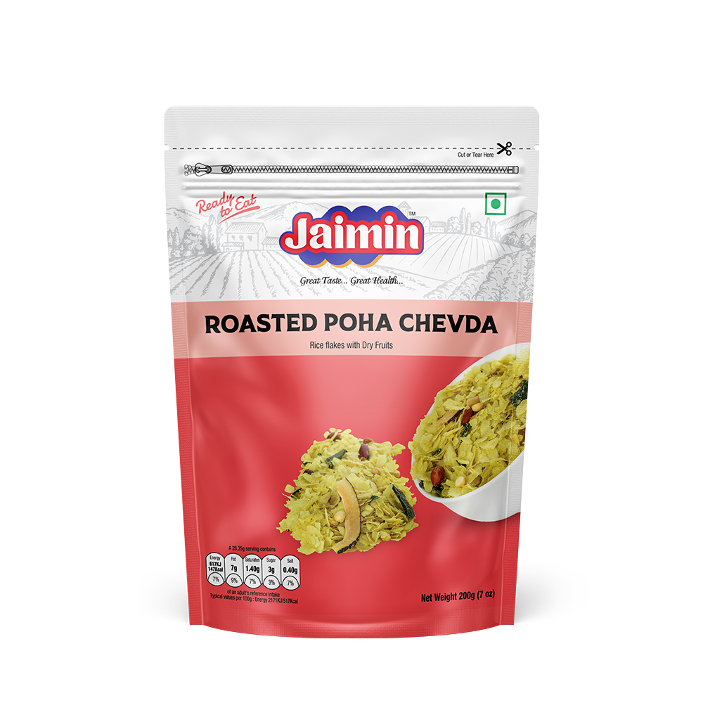 Jaimin Roasted Poha Chevda 200G
