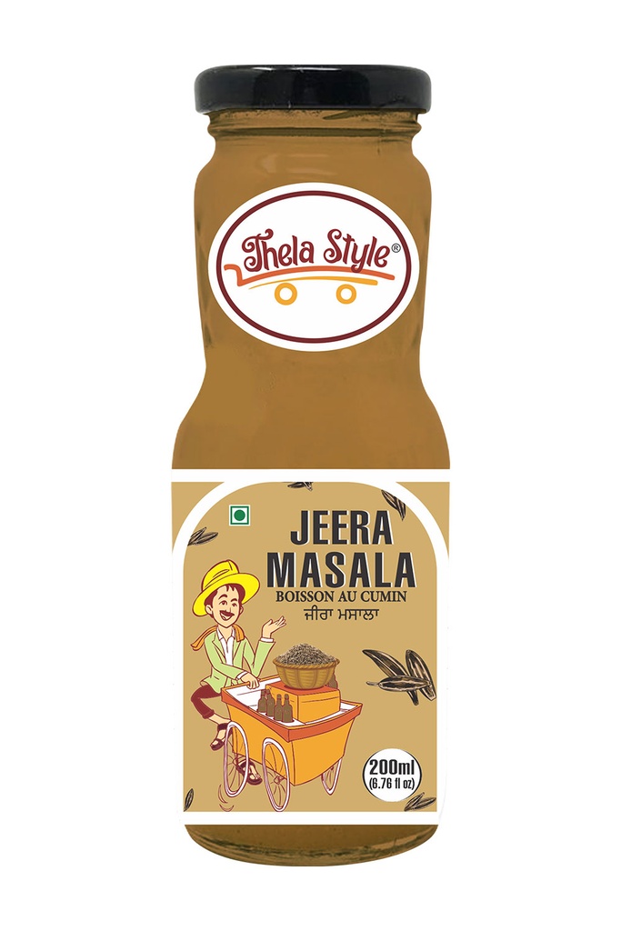 Thela Style Jeera Masala Shikanji 200ml 