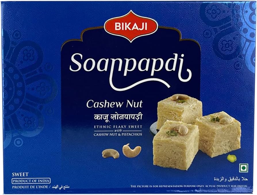Bikaji Soan Papdi Cashew 200g
