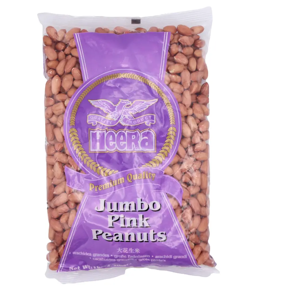 Heera Jumbo Pink Peanuts 1kg