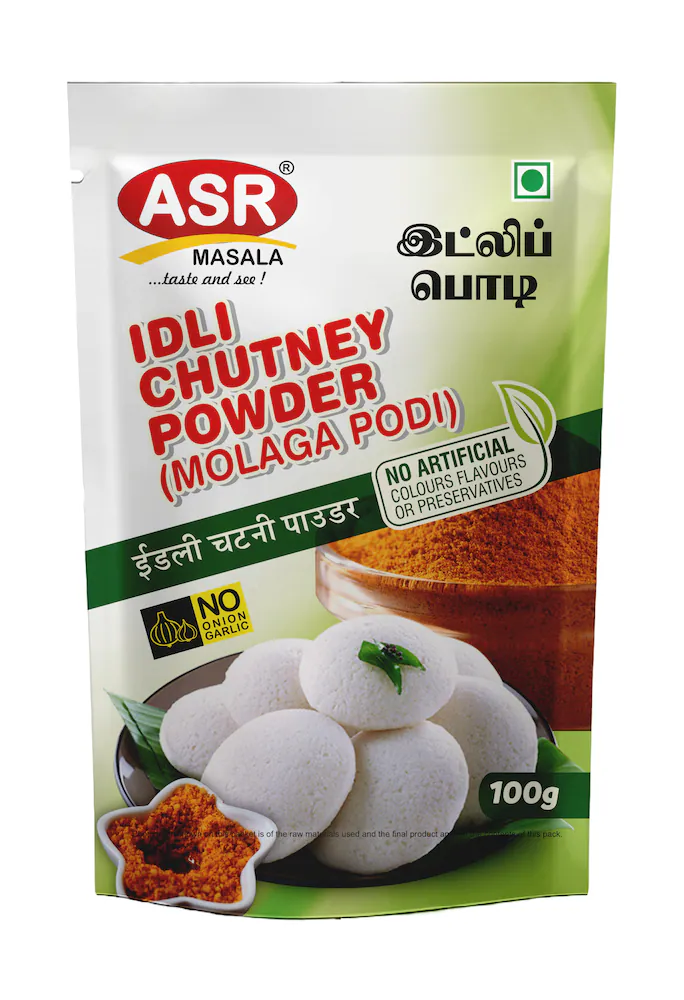 Asr Idly Chutney Powder 100Gm