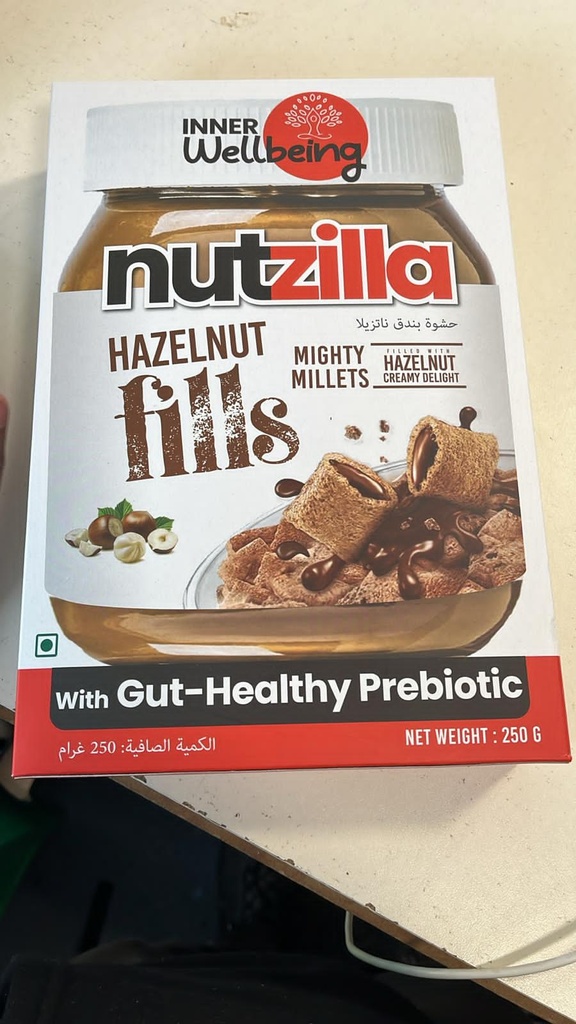 Inner Wellbeing Nutzilla Hazelnut Fills