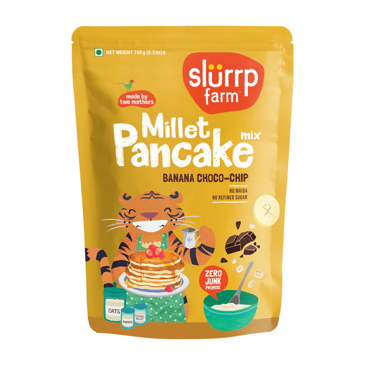 Millet Pancake Banana Choco Chip 150g