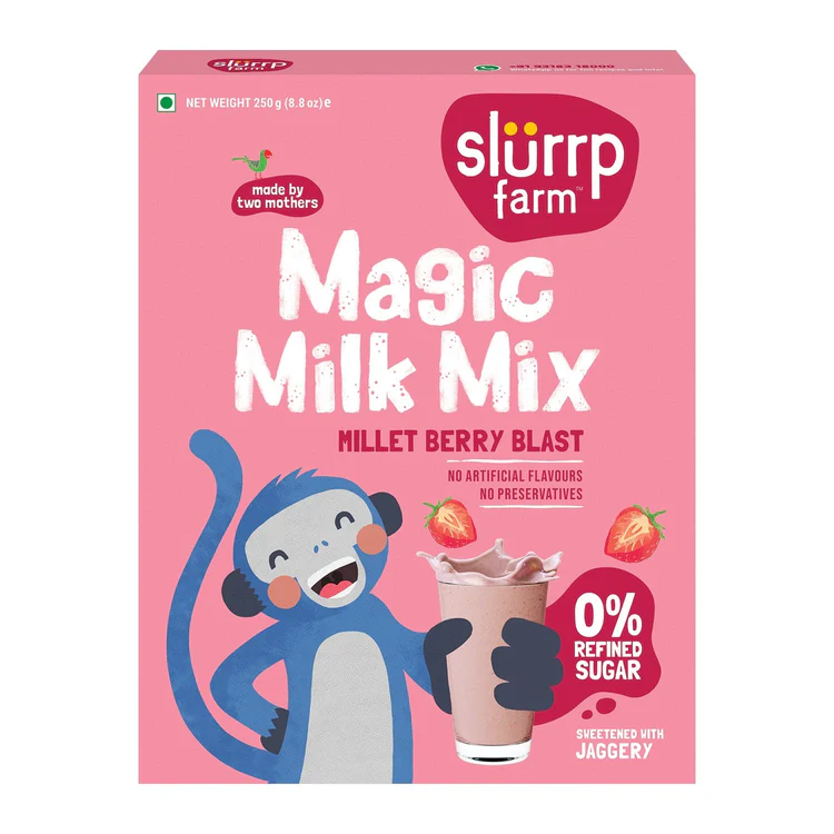 Millet Milk Mix Berry 250g