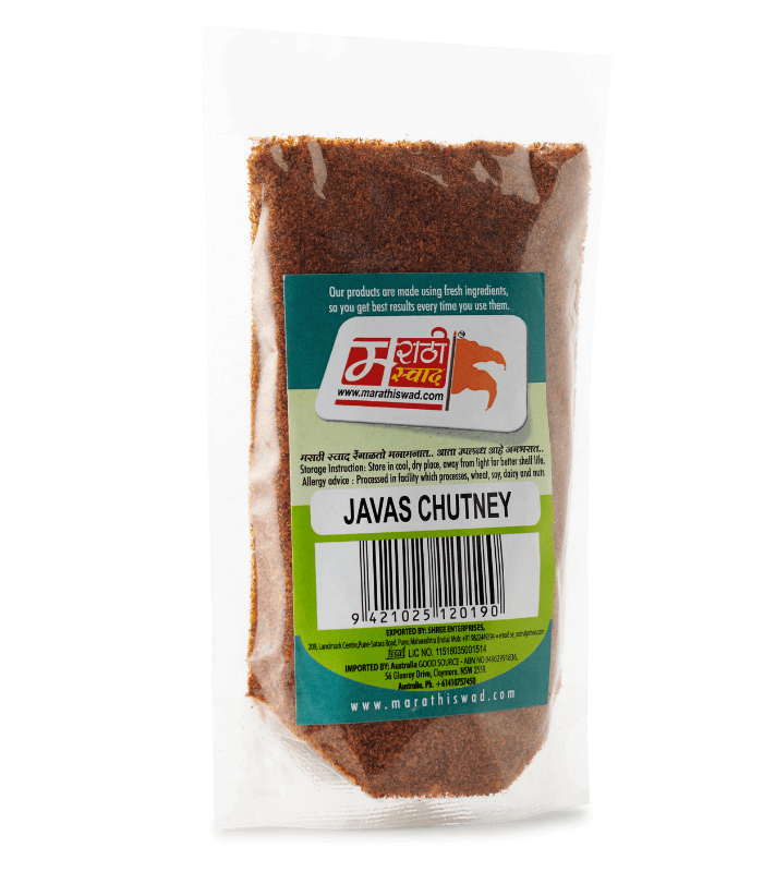 Marathi Swad Flax Seed Chutney (Dry Jawas / Alsi)100g 