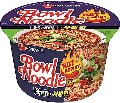 Nongshim Instant Bowl Noodle Hot & Spicy 100g