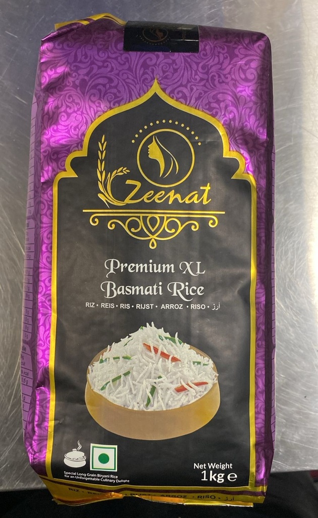 Zeenat Premium Basmati Rice 1kg