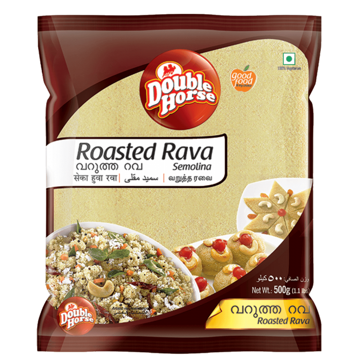 Double Horse Roasted Rava 1Kg