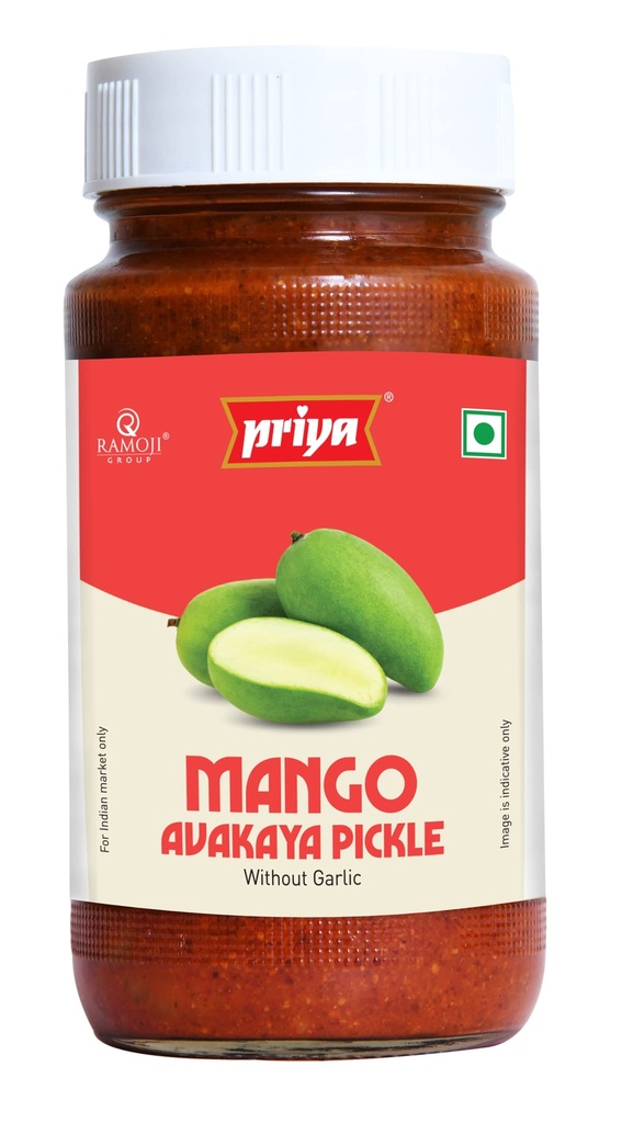 Priya Mango Pickle (Without Garlic) 300g