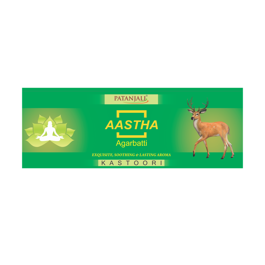 Patanjali Aastha Agarbatti Kasturi