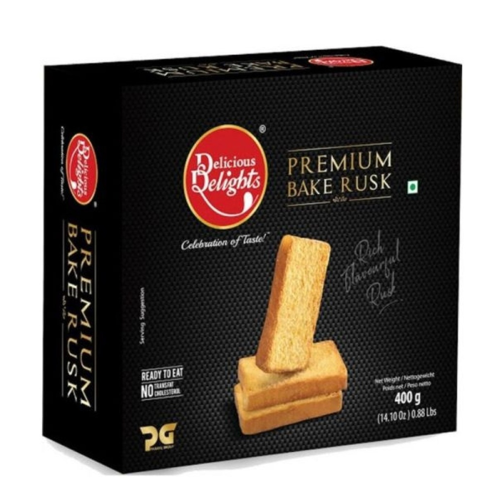 Delicious Delights Pr Rusk 400g