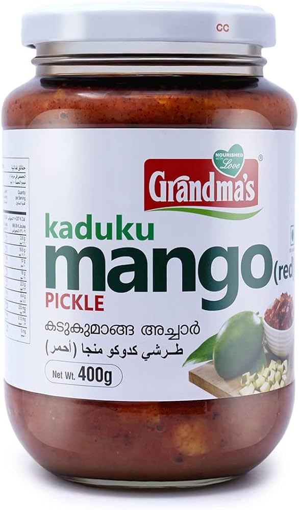 Grandma's Kaduku Mango Pickle 400gm