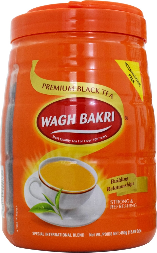 Wagh Bakri Premium Tea Jar 450g 
