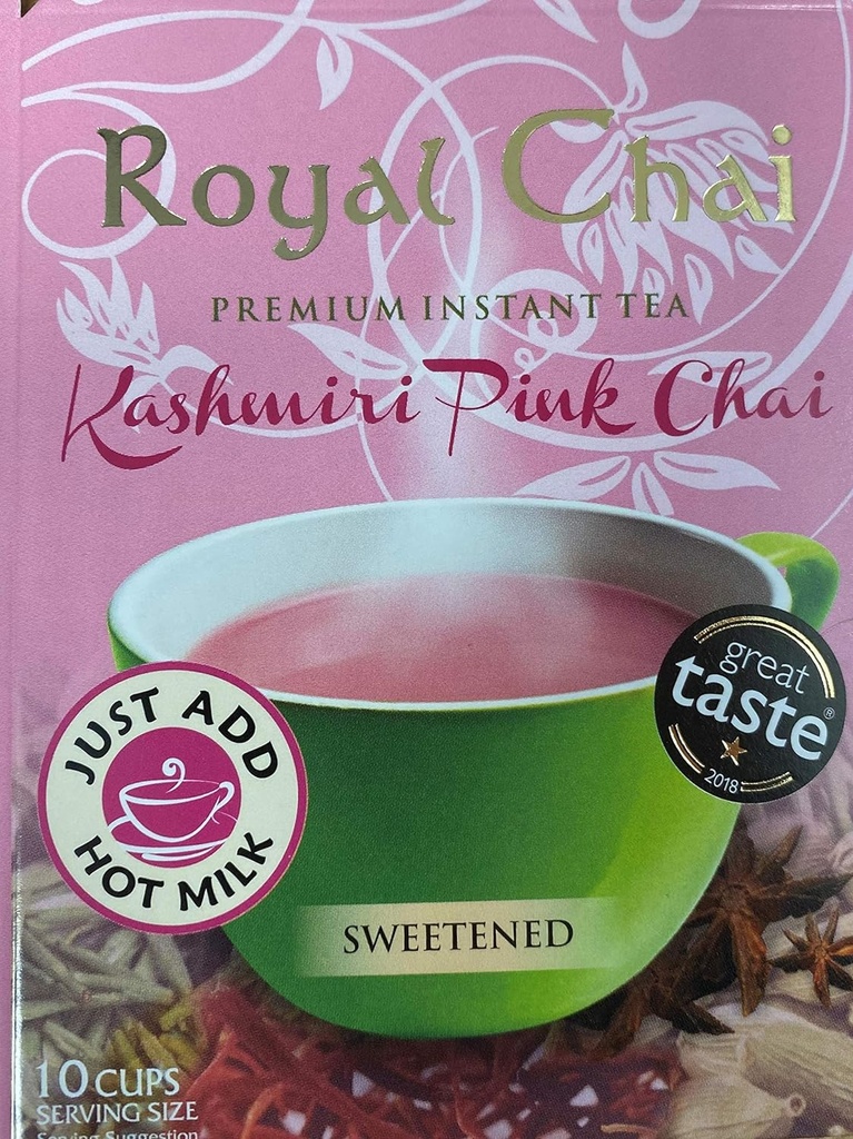 Royal Kashmiri Pink Chai Sweetened 200g