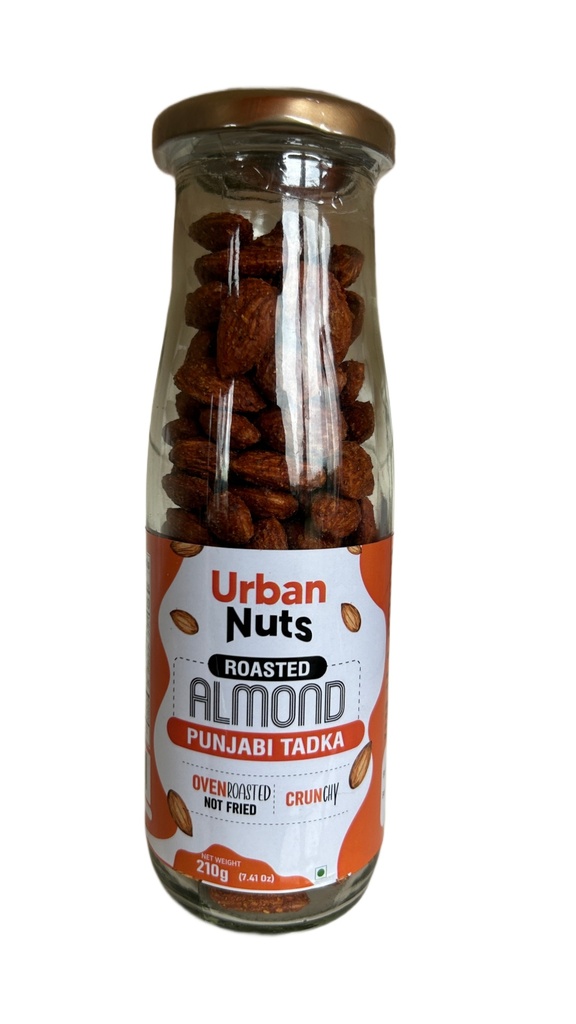 Urban Nuts Roasted Almond Punjabi tadka 210g