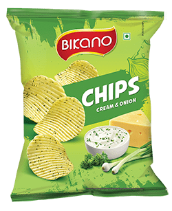 Bikano Chips Cream & Onion 60G