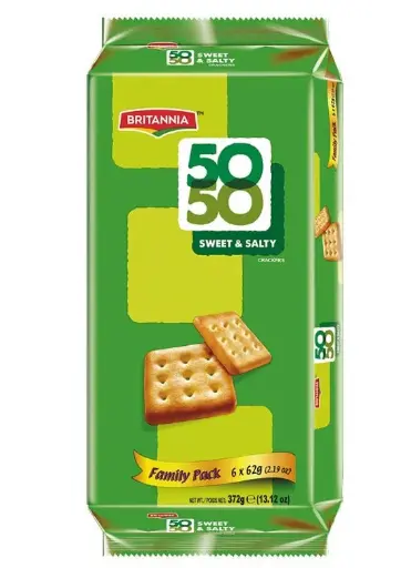 Britannia 50 50 Family Pack 6X62G