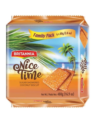 Britannia Nice Time Family Pack 480G