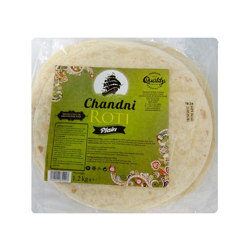 Chandni Roti White 18Pc