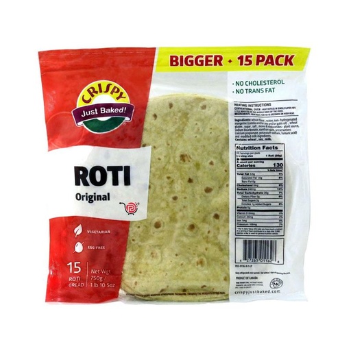 Crispy Roti Original 15Pc 750g