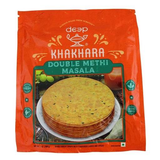 Deep Double Methi Masala Khakhara 200g