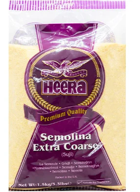 Heera Semolina Extra Coarse 1.5 Kg