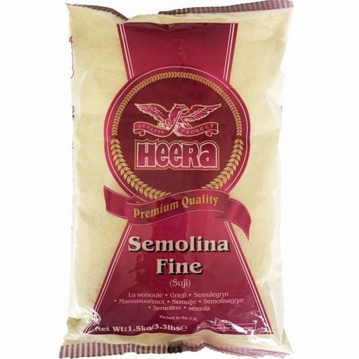 Heera Semolina Fine 1.5Kg