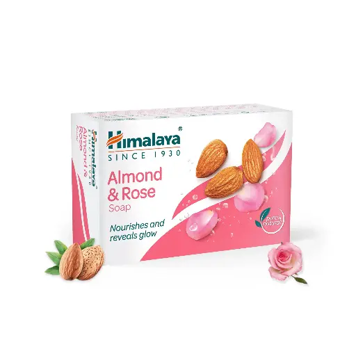 Himalaya Almond & Rose Soap 75g
