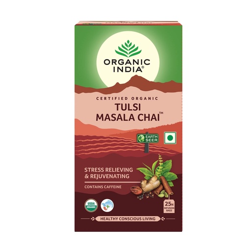 Organic India Tulsi Masala Chai 25X2.1G