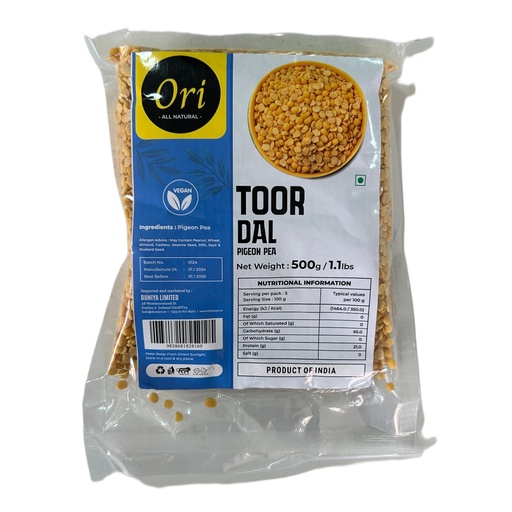 Ori Toor Dal 500G