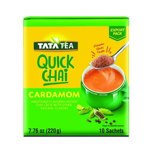 Tata Tea Cardamom Quick Chai 220 G