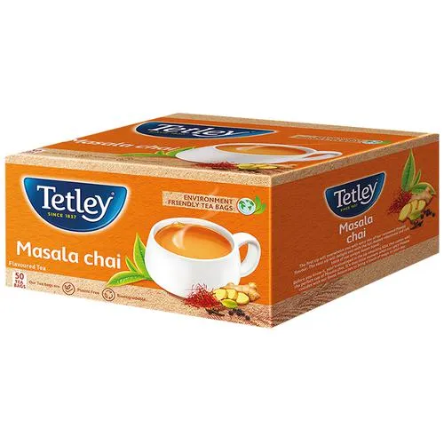 Tetley Masala Chai 50 Tea Bags 100g 