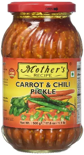 Mother's Carrot & Chilli Pickle 500G