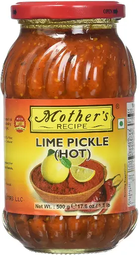 Mother's Lime Hot Pickle 500G