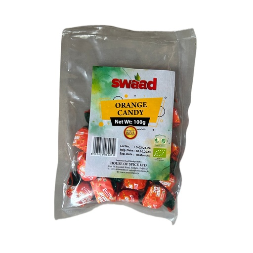 Swaad Orange Candy 100G