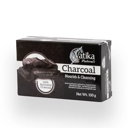 Vatika Charcoal Soap 100G