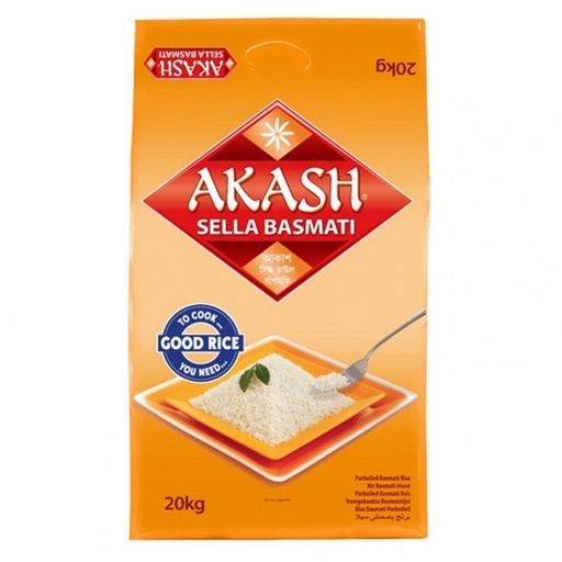 Akash Golden Sella Rice 20Kg
