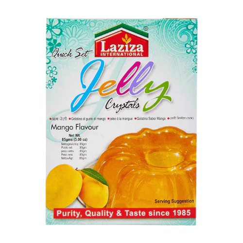 Laziza Jelly Crystals Mango Flavour 85G